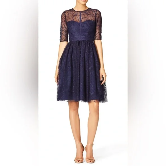 Monique Lhuillier | Dresses | Monique Lhuillier Navy Blue Lace Overlay Mini Cocktail Dress | Poshmark Monique Lhuillier | Dresses | Monique Lhuillier Navy Blue Lace Overlay Mini Cocktail Dress | Poshmark